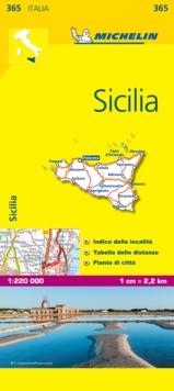Sicilia, Sheet map, folded Book Sicilia, Sheet map, folded Book
