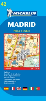 Madrid, Sheet map, folded Book Madrid, Sheet map, folded Book