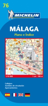 Malaga - Michelin City Plan : City Plans, Sheet map Book Malaga - Michelin City Plan : City Plans, Sheet map Book