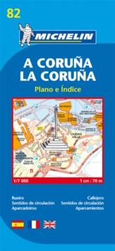 La Coruna City Plan, Sheet map, folded Book La Coruna City Plan, Sheet map, folded Book
