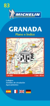 Granada - Michelin City Plan 83 : City Plans, Sheet map Book Granada - Michelin City Plan 83 : City Plans, Sheet map Book