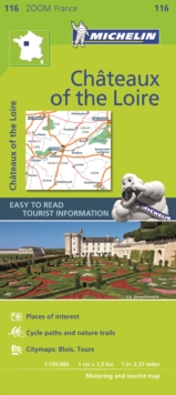 Chateaux of the Loire, Sheet map, folded Book Chateaux of the Loire, Sheet map, folded Book