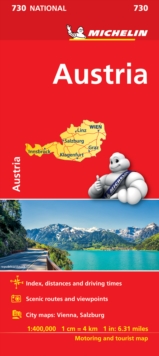 Austria Map, Sheet map, folded Book Austria Map, Sheet map, folded Book