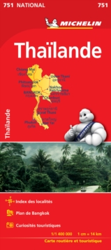 Thailand - Michelin National Map 751 : Map