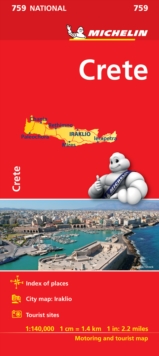 Crete, Sheet map, folded Book Crete, Sheet map, folded Book