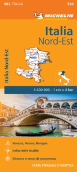 Italia Nord-Est, Sheet map, folded Book Italia Nord-Est, Sheet map, folded Book