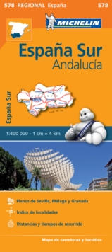 Andalucia, Sheet map, folded Book Andalucia, Sheet map, folded Book