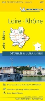 Loire, Rhone - Michelin Local Map 327 : Map