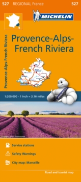 Provence French Riviera Map 527 : Michelin Regional Maps: France, Sheet map, folded Book Provence French Riviera Map 527 : Michelin Regional Maps: France, Sheet map, folded Book