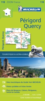 Quercy Perigord - Zoom Map 118 : Map