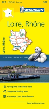 Loire, Rhone - Michelin Local Map 327 : Map, Sheet map Book Loire, Rhone - Michelin Local Map 327 : Map, Sheet map Book