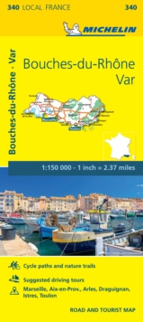 Bouches-du-Rhone, Var - Michelin Local Map 340 : Map, Sheet map Book Bouches-du-Rhone, Var - Michelin Local Map 340 : Map, Sheet map Book