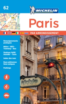 Paris par arrondissement - Michelin City Plan 062 : City Plans