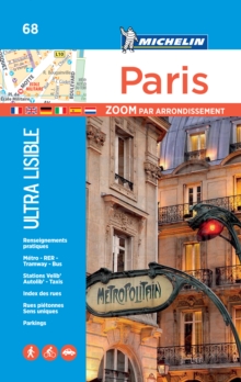 Paris par arrondissement - Michelin City Plan 68 : City Plans, Sheet map Book Paris par arrondissement - Michelin City Plan 68 : City Plans, Sheet map Book