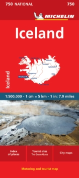 Iceland - - Michelin National Map 750