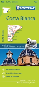Costa Blanca - Zoom Map 123 : Map, Sheet map Book Costa Blanca - Zoom Map 123 : Map, Sheet map Book