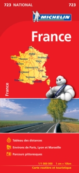 France (booklet format) - Michelin National Map 723 : Map, Sheet map Book France (booklet format) - Michelin National Map 723 : Map, Sheet map Book