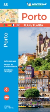 Porto - Michelin City Plan 85 : City Plans, Sheet map Book Porto - Michelin City Plan 85 : City Plans, Sheet map Book