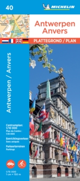 Antwerp - Michelin City Plan 40 : City Plans, Sheet map Book Antwerp - Michelin City Plan 40 : City Plans, Sheet map Book