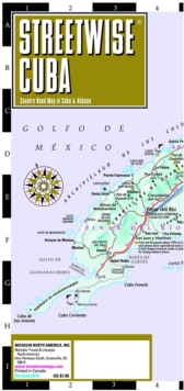 Streetwise Map Cuba - Laminated City Center Street Map of Cuba : City Plans, Sheet map Book Streetwise Map Cuba - Laminated City Center Street Map of Cuba : City Plans, Sheet map Book