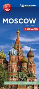 MOSCOW - Michelin City Map 9222 : Laminated City Plan, Paperback / softback Book MOSCOW - Michelin City Map 9222 : Laminated City Plan, Paperback / softback Book