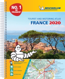France 2020 -A4 Tourist & Motoring Atlas : Tourist & Motoring Atlas, Spiral bound Book France 2020 -A4 Tourist & Motoring Atlas : Tourist & Motoring Atlas, Spiral bound Book