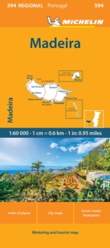 Madeira - Michelin Regional Map 594