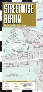 Streetwise Berlin Map - Laminated City Center Street Map of Berlin, Germany