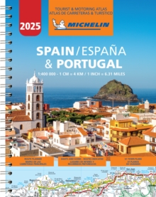 Spain & Portugal 2025 - Tourist and Motoring Atlas (A4-Spiral)