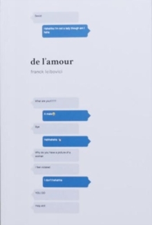 de l'amour, Paperback / softback Book de l'amour, Paperback / softback Book