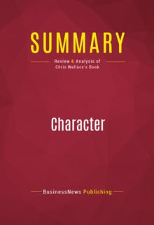 Summary: Character