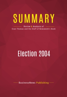 Summary: Election 2004