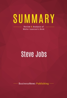 Summary: Steve Jobs