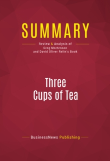 Summary: Three Cups of Tea