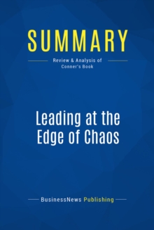 Summary: Leading at the Edge of Chaos