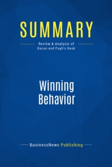 Summary: Winning Behavior