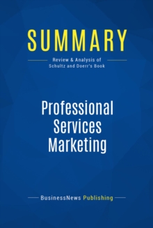 Summary: Professional Services Marketing