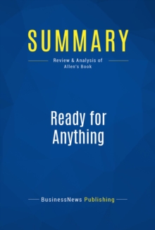 Summary: Ready for Anything