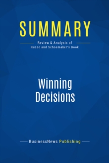 Summary: Winning Decisions