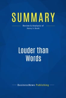 Summary: Louder than Words