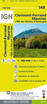 Clermont-Ferrand / Mauriac, Sheet map, folded Book Clermont-Ferrand / Mauriac, Sheet map, folded Book