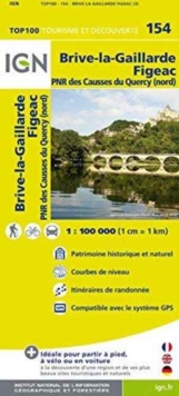 Brive-la-Gaillarde / Figeac, Sheet map, folded Book Brive-la-Gaillarde / Figeac, Sheet map, folded Book