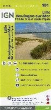 Lille / Boulogne-sur-Mer, Sheet map, folded Book Lille / Boulogne-sur-Mer, Sheet map, folded Book