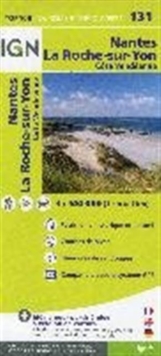 Nantes / La-Roche-Sur-Yon, Sheet map, folded Book Nantes / La-Roche-Sur-Yon, Sheet map, folded Book