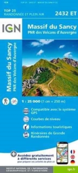 Massif du Sancy PNR des Volcans d'Auvergne : IGN.2432ET, Sheet map, folded Book Massif du Sancy PNR des Volcans d'Auvergne : IGN.2432ET, Sheet map, folded Book