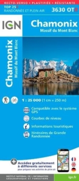 Chamonix / Massif du Mont Blanc, Sheet map, folded Book Chamonix / Massif du Mont Blanc, Sheet map, folded Book