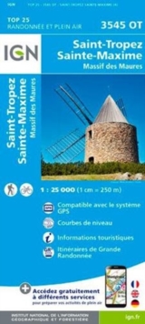 STTROPEZ STEMAXIME MASSIF DES MAURES GPS, Sheet map Book STTROPEZ STEMAXIME MASSIF DES MAURES GPS, Sheet map Book