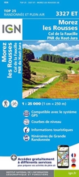 Morez / Les Rousses / Col de La Faucille, Sheet map, folded Book Morez / Les Rousses / Col de La Faucille, Sheet map, folded Book