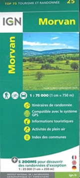 Morvan, Sheet map, folded Book Morvan, Sheet map, folded Book