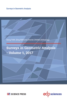 Surveys in Geometric Analysis - Volume 1, 2017